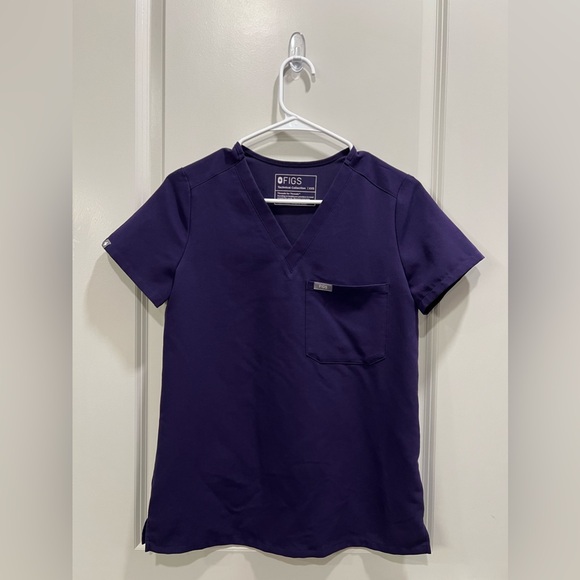 Figs Scrub Set Purple Jam XXS - Picture 2 of 5